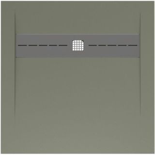 Душевой поддон Allen Brau Infinity 8.21001-CGM 90x90 олива